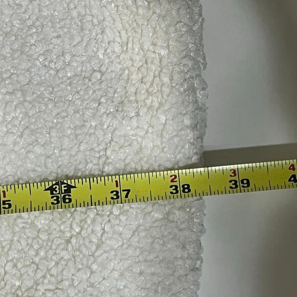 J.Jill Elements Faux Fur Long Vest Women’s Size XL in winter White – EUC - Picture 7 of 7